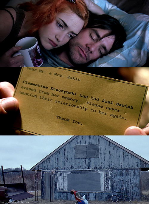 hardcockforhitchcock:  “What a loss to spend that much time with someone, only to find out that she’s a stranger.” -Eternal Sunshine of the Spotless Mind (2004)