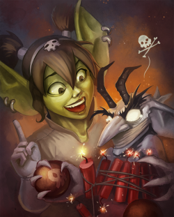 arbuz-budesh:  Thanks Rara for lending me her goblin for Blizzards