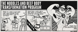 spacepupx: The Noodles and Beef Body Transformation Program. 