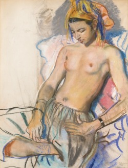 amare-habeo:  Zinaida Serebriakova (Russian, 1884 -1967) Nude