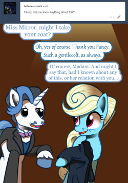 ask-canterlot-musicians:Fancy has been falling for her japes