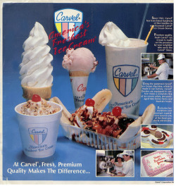 limegum:  Carvel Ice Cream Ad, 1988 | via  