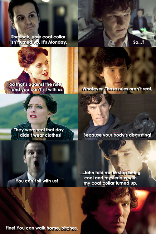 chandler-marvolo-holmes:  I have a problem.  Meanlock Week: Day 5