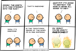 explosm:By Kris Wilson. There are so many comics over at http://www.explosm.net...