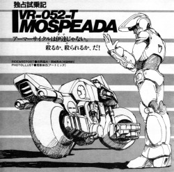 animarchive:  OUT (03/1984) - Genesis Climber MOSPEADA - illustrations