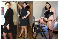 theweightgaincollection:  A gain: Curvy Dreamer´s transformation