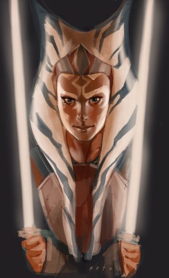 bedabug:Phil Noto drew Ahsoka and posted it to his twitter! [x]