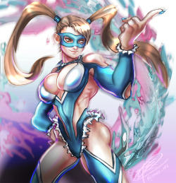 traceart:  Rainbow Mika Finished! with an extra pic with the