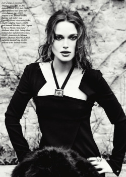 localshop:  Keira Knightley Photographed by Ellen Von Unwerth