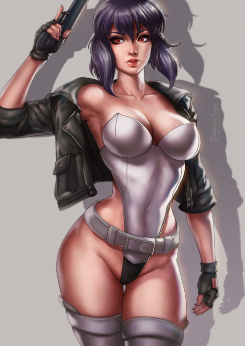 dandon-fuga:  Motoko ♥ https://www.patreon.com/posts/motoko-kusanagi-6865241 Gumroad   wew