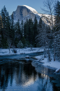 rivermusic:   	Yosemite National Park in the Winter by Images
