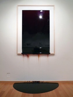 vjeranski:  JONAS ETTERWALLPIECE I-III, 2009. burnt sugar (liquid),