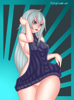 kidkuo:  Tadaa! Virgin Killer Ashe~I put 65/100 effort into this