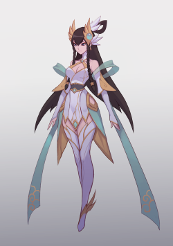 liyart: Divine Sword Irelia skin concepts