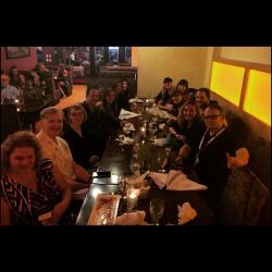 DAY SIXTY-EIGHT. #The100 family dinner at #SDCC. An incredible
