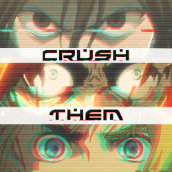 kyousaya:  CRUSH THEM a glitchy electronic playlist for destroying