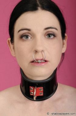 picmanbdsm:  I enjoy the nose ring. I like to think of her going