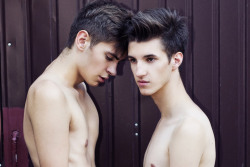 bookofboys:  Kaan and Adrian Wisniewski by Piotr Serafin 