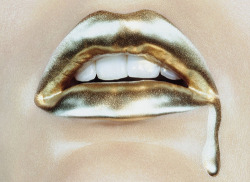 wolvesamongstsheep:  Miles Aldridge ‘Bold Gold’ Vogue Nippon