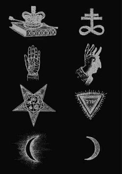magical-path:    Alchemy symbols of satan   