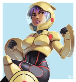 fandoms-females:  gogo__1_by_parsujera  ( CM #3 - Geared up