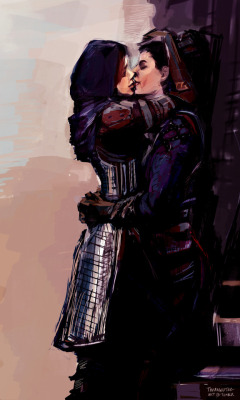 thereinafter-art:kisses: Cassandra/Leliana