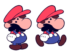 vermisvest:  my favorite mario sprite is the small one from world