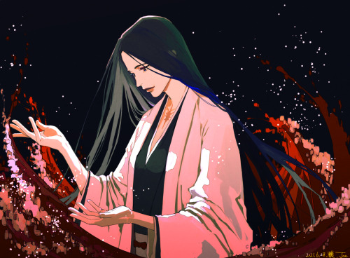 animepopheart:   ★ 【穣】 「 unohana 」 ☆ ✔ republished