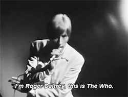 townhsend:  The Who introducing themselves in Sweden, 1966. 