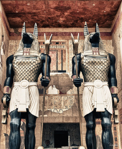 czarmarcelo1:  Anubis    Anpu guards the secrets from the profane,