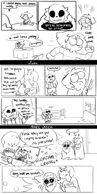 miraculoustang:  TBH this is what would have been if frisk was