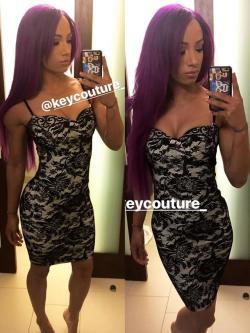 WWE’s Sasha Banks in a tight dress
