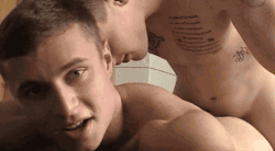 becomingabitchboy:  gaypornmodelspictures:That moment when it’s