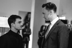 disasterificdallas:  Dan looks so little next to Tom!! 