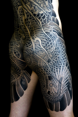 Stunningly beautiful ink work, amazing to see this.