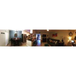 Panoramic of my new Flat 😍😍    #florida #stpetersburg #stpetebeach