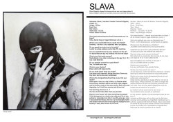 slavamogutin:  My interview and portfolio in Facts Zine (Paris)