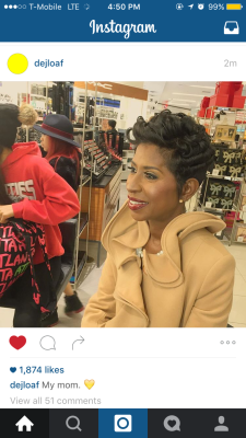 lonniiii:  Dej loaf and her mama look identical 😍😍😍😭😭🙌🏾🙌🏾🙌🏾