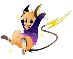 ask-firefly-the-raichu:  Finished your commission! Hope you like