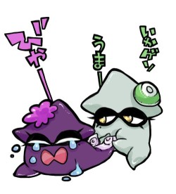 Callie and Marie are my fave pop squids <3http://www.pixiv.net/member_illust.php?mode=medium&illust_id=50932482