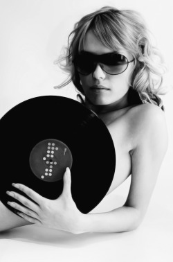 Girls with Vinyl Records