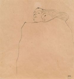 lecollecteur:  Egon Schiele, Schlafendes Paar [Sleeping Couple],