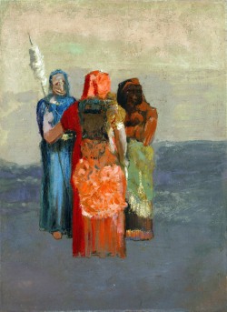 canvasobsession-deactivated2013:  Odilon Redon The Three Fates