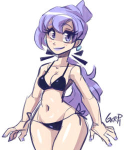 grimphantom2:  gerph18up:    Anabel Sketch    Curves  yummy~