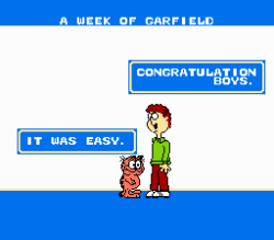 vgjunk:  A Week of Garfield, Famicom.    for fucks sake.