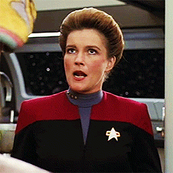 bamf-ness:  Kate Mulgrew ↴ Star Trek: Voyager Vs. Orange Is