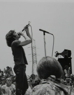 pinkfled:  Jim Morrison performing alongside The Doors,1966