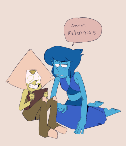 daxdraws:  ..and their cute noses buried in their stupid new