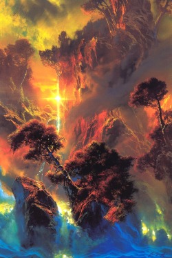 artsytoad:  Dale TerBush, From Out My Heart 