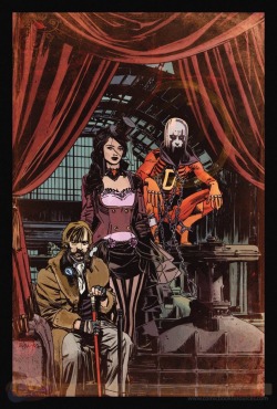 geekjunk:  DC Steampunk-Art-Covers